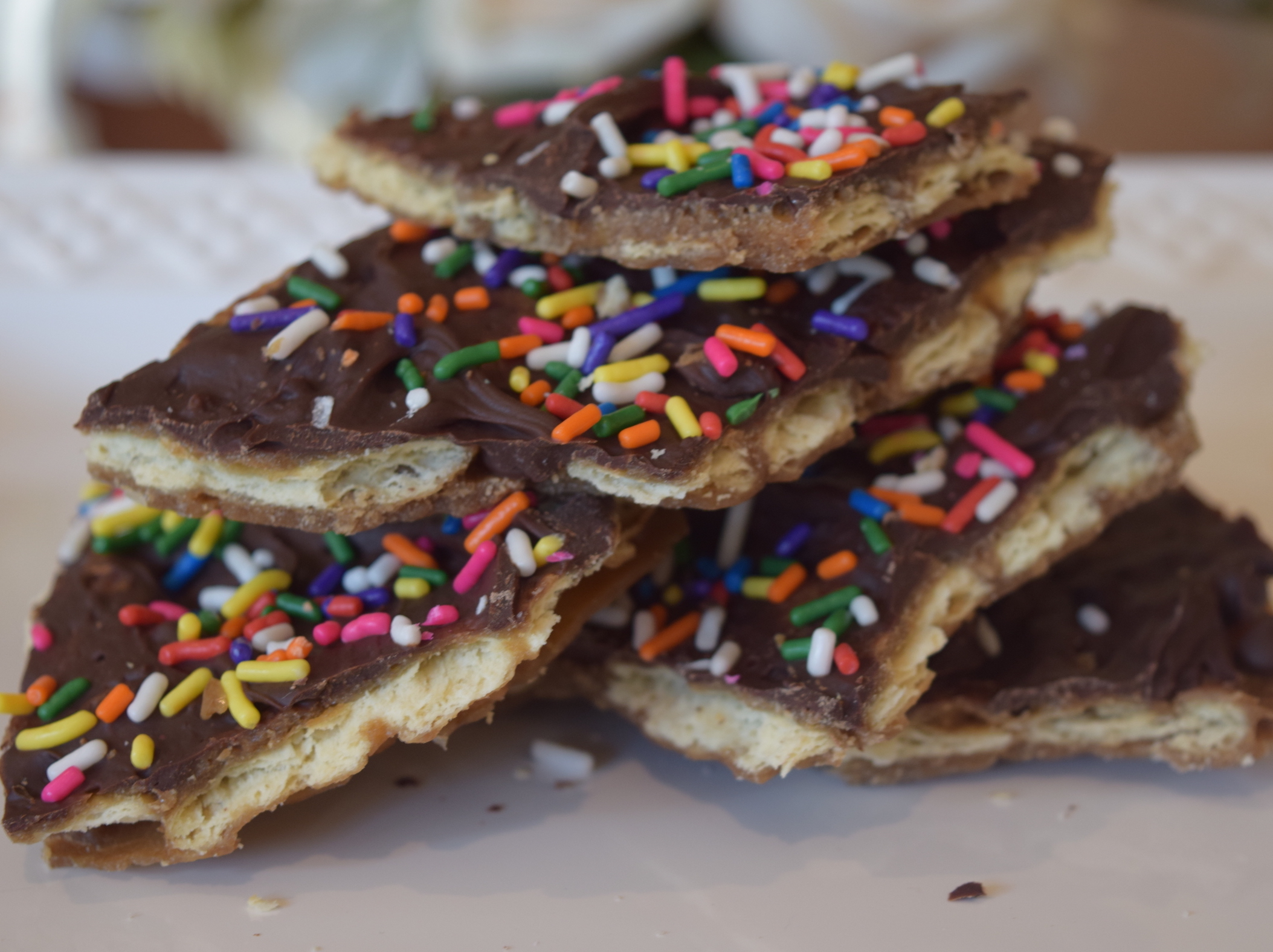 chocolate caramel bark