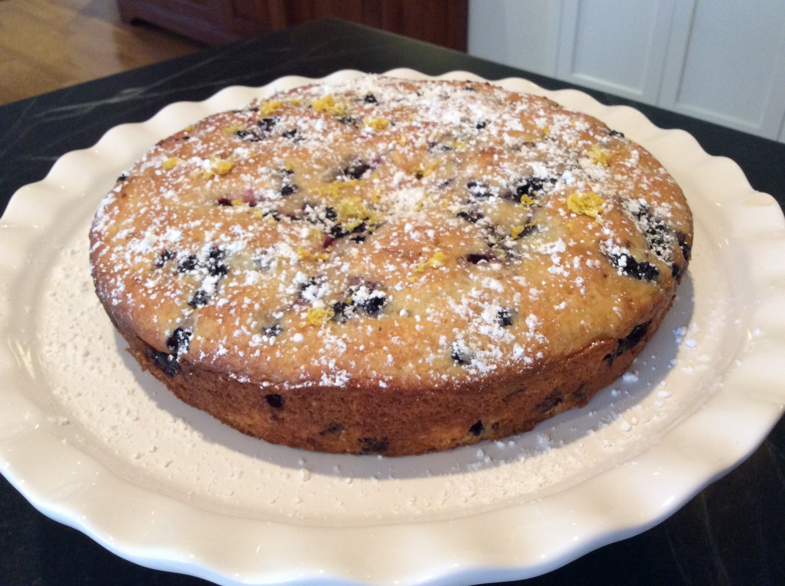 lemon blueberry cake